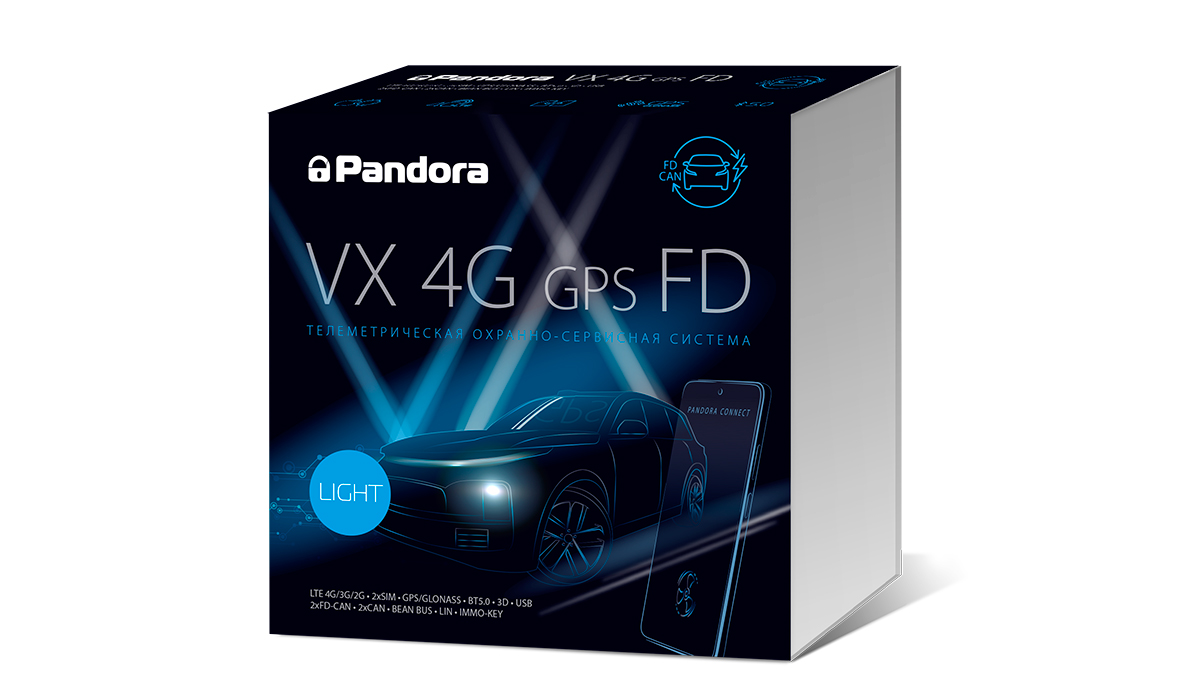 Pandora VX-4G GPS FD Light